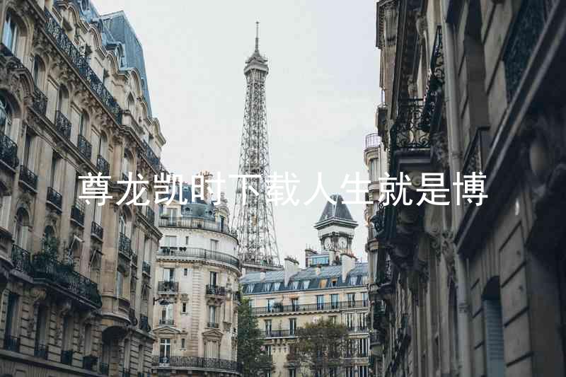 尊龙凯时下载人生就是博